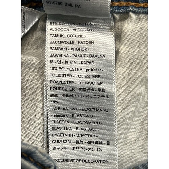 Levi's 721 High Rise Skinny Ankle Jeans Women's 33 x 30 Light Wash Rare Tab - Picture 8 of 10